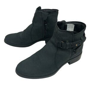 Alpinestars Stella Kerry WP Zip Leather Moto Ankle Boots Womens 6 Black